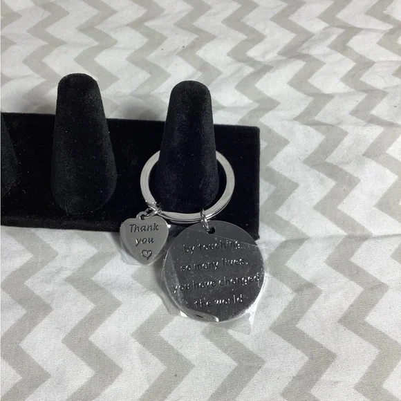 Lives Touched Keychain