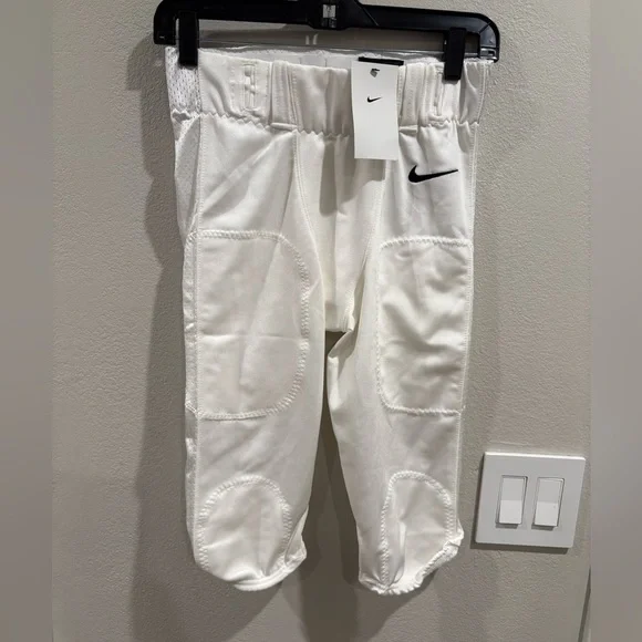 Nike Vapor Team White Football Pants Men’s Size S& XL 908728-100 NWT $67