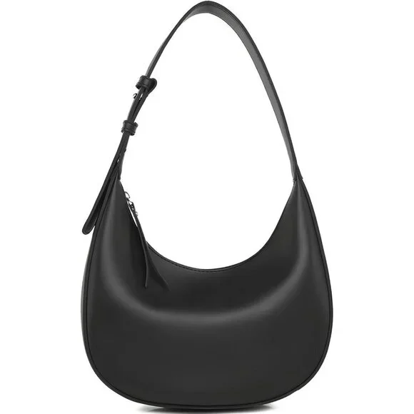 Vegan Leather Crossbody Bag Women Anti-Theft Zipper Shoulder Handbag