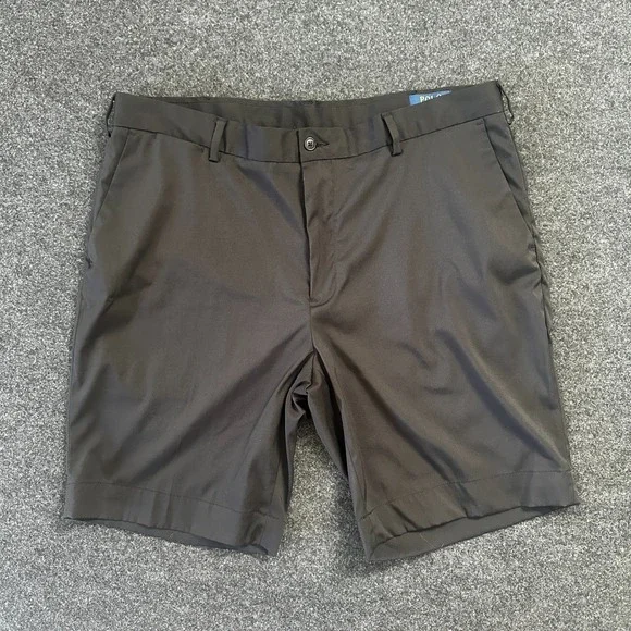 Polo Ralph Lauren Performance Shorts Mens 38 Black‎ Chino Preppy Golf Stretch
