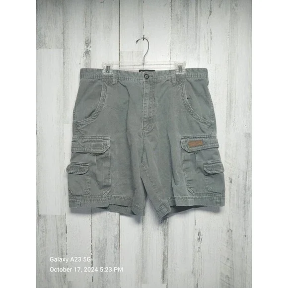 Sportsmans Warehouse Cargo Shorts Size Men's 38 Green (36x9)