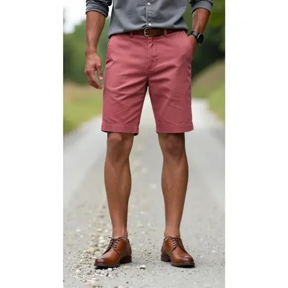 Polo Ralph Lauren Men's Coral‎ Chino Shorts Size 30 Classic Fit 9