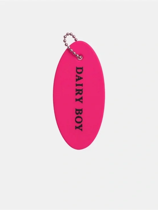 Dairy Boy Boat Floaty Keychain in Popsicle
