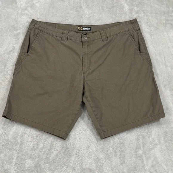 Noble Outfitters Shorts Mens 42 Brown Canvas Carpenter Stretch Work‎ 10
