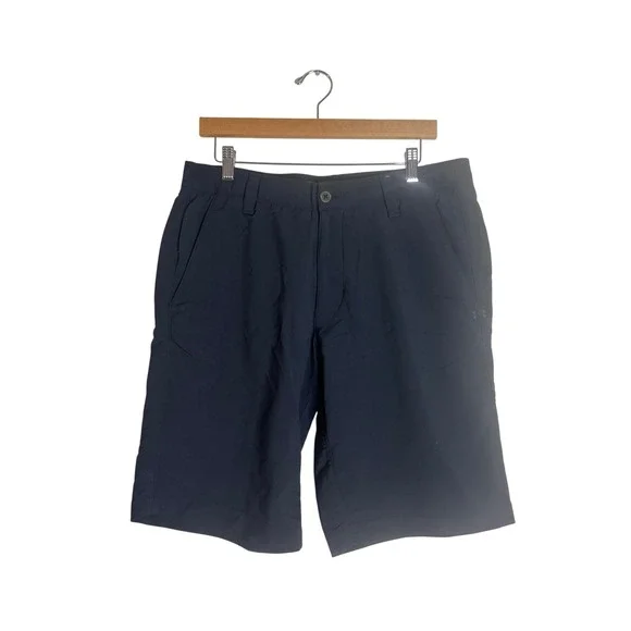 Under Armour Shorts Men's HeatGear Performance Golf Navy Size 34