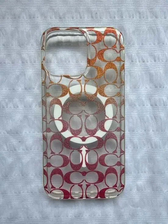 Coach Ombré Signature C Protective MagSafe Case for iPhone 15 Pro Max