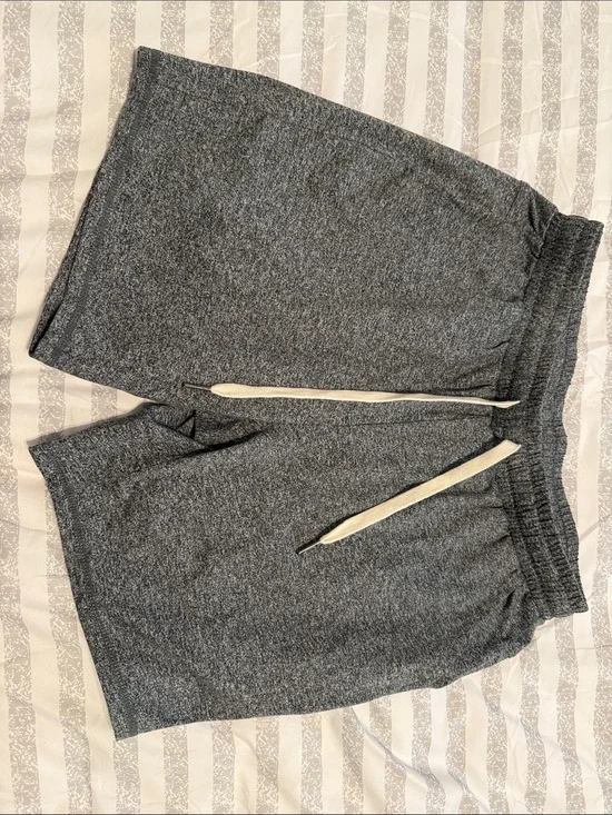 Men's Athletic Drawstring Shorts - Gray