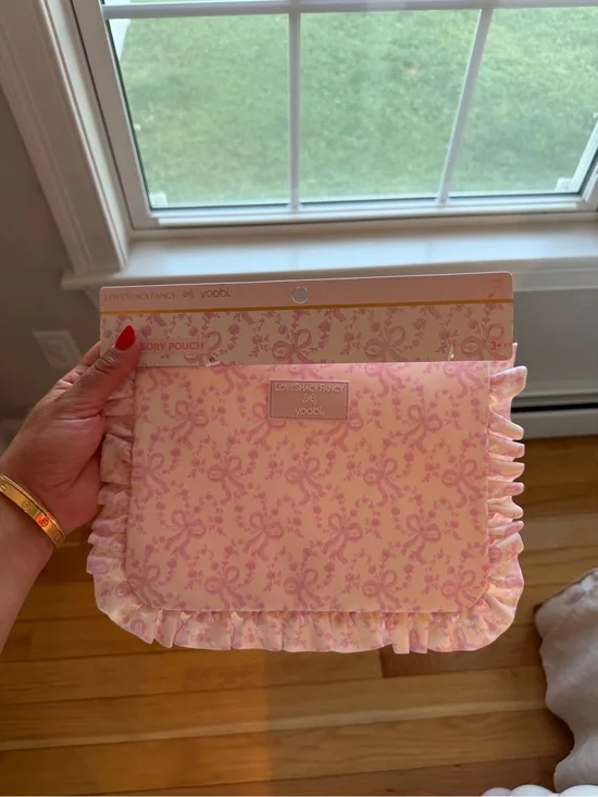 LoveShackFancy x Target Yoobi NWT accessory pouch