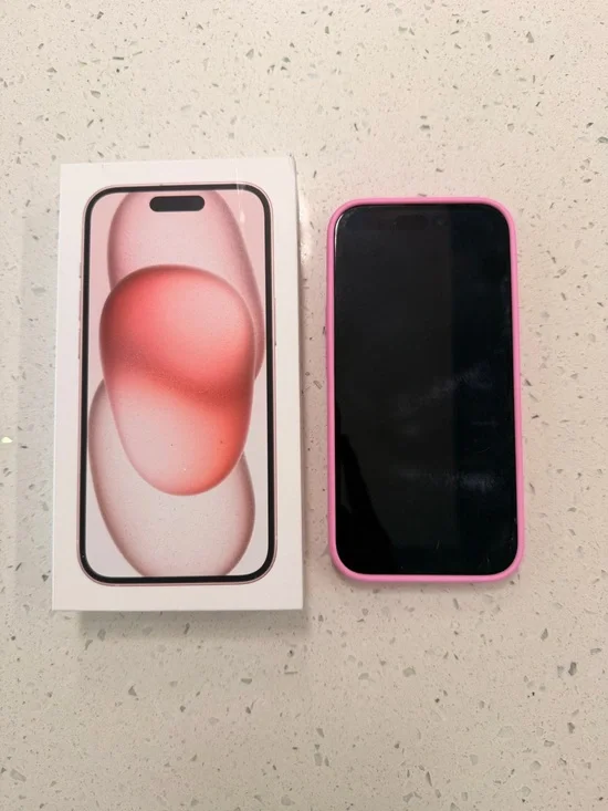 Apple iPhone 15, Pink, 128GB