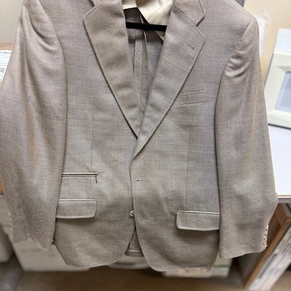Murano Tan/Patterned Men's Blazer 38‎ R
