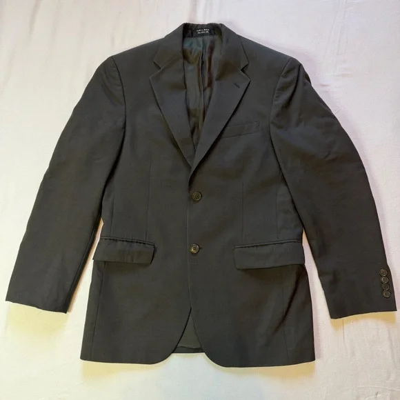 Andrew Fezza Men's Classic‎ Black & Gray Houndstooth Blazer Size 36R