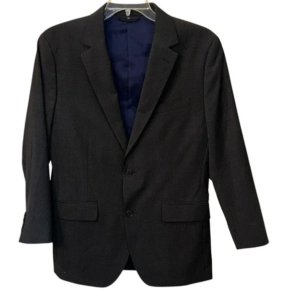 Bonobos Jetsetter Italian‎ Wool Blazer Slim Fit Charcoal Grey 40R Work Business