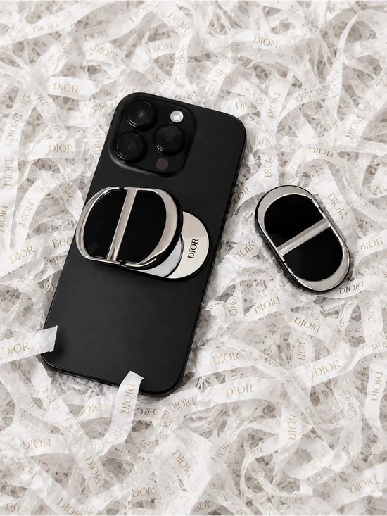 Dior Mirror Phone Ring Holder Stand Dual Mirror 3M • NEW IN BOX