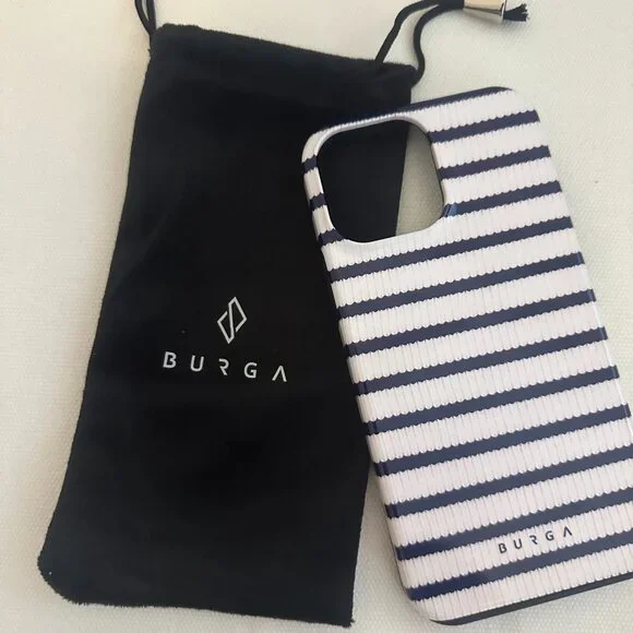 Burga Navy Stripe Phone Case for Women