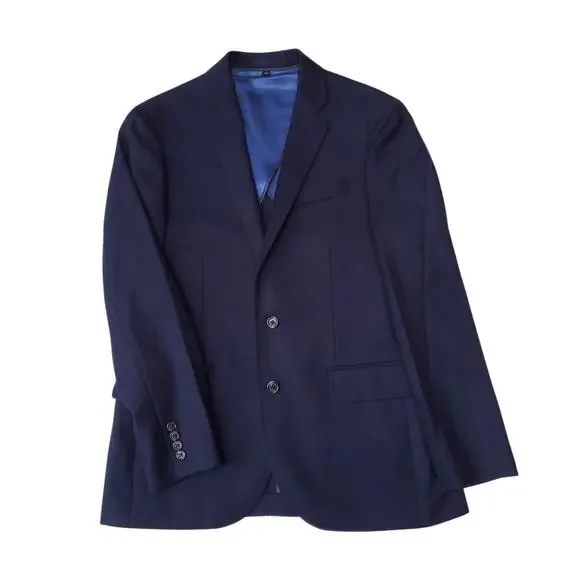 J. Crew Ludlow Slim Fit Legacy Blazer American Wool Ivy Prep Blue Jacket 38S