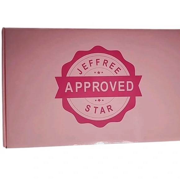 Jeffree Star Pink 'Approved' Logo Cosmetic Box