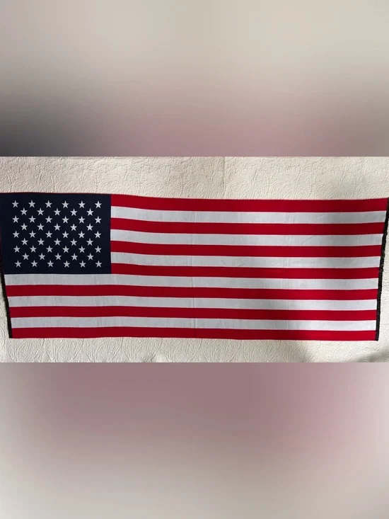 American Flag Throw/ Blanket - Red, White & Blue.  Fourth of July!!!