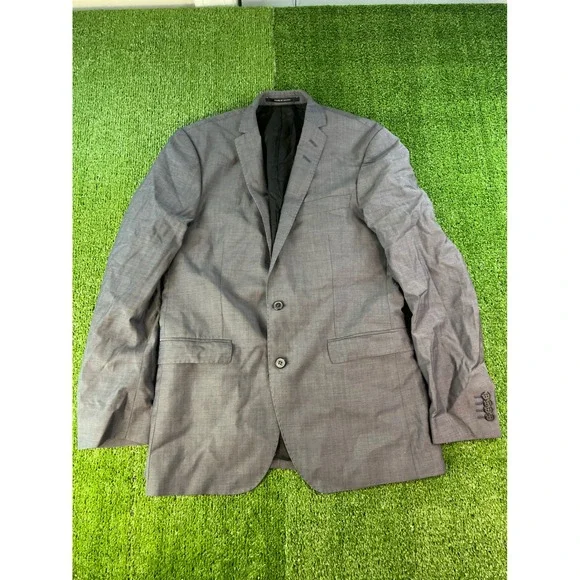 Tiger of Sweden Wool Men's Gray Suit Jacket Blazer Formal‎ Business Wear Size 48