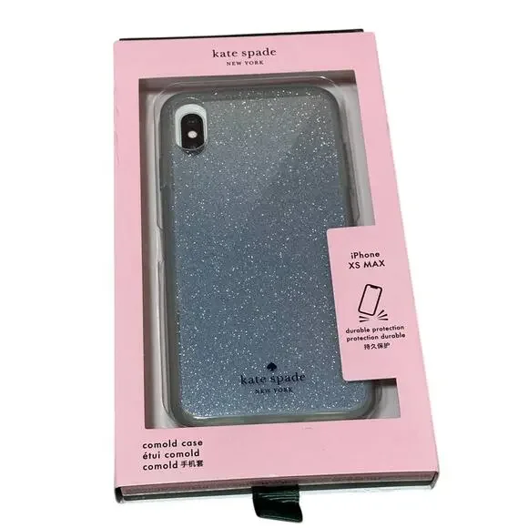 Kate Spade Rainy Day Glitter Ombre Iphone XS Max Iphone Phone Case