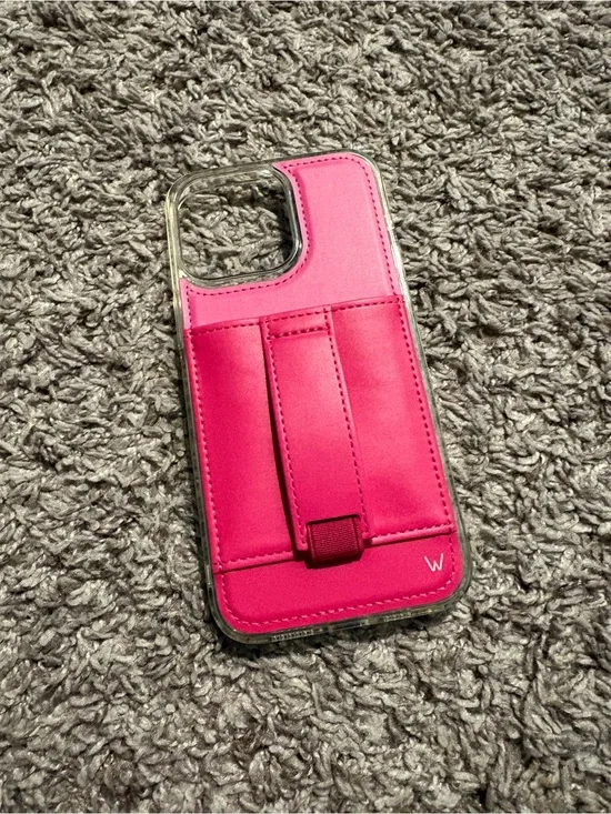 Wallis Hot Pink Wallet-Style Phone Case with Strap