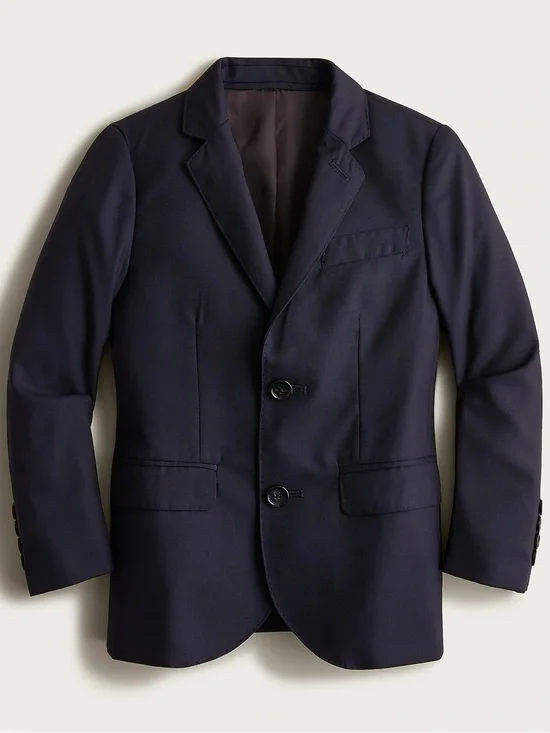 J. CREW CREWCUTS Boys' Ludlow suit jacket in Italian wool NWT Size 14 $298 18477