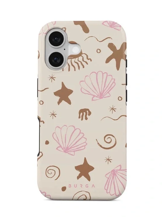 Iphone 17 Case Burga Beige Seashell Phone