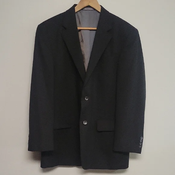 Oscar de la Renta Black Classic Men's Blazer