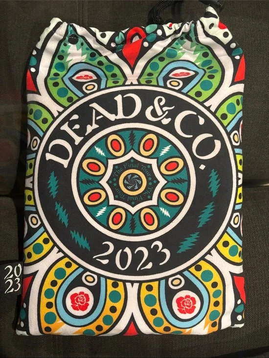 Dead & Co. 2023 Quick Dry Towel with Pouch