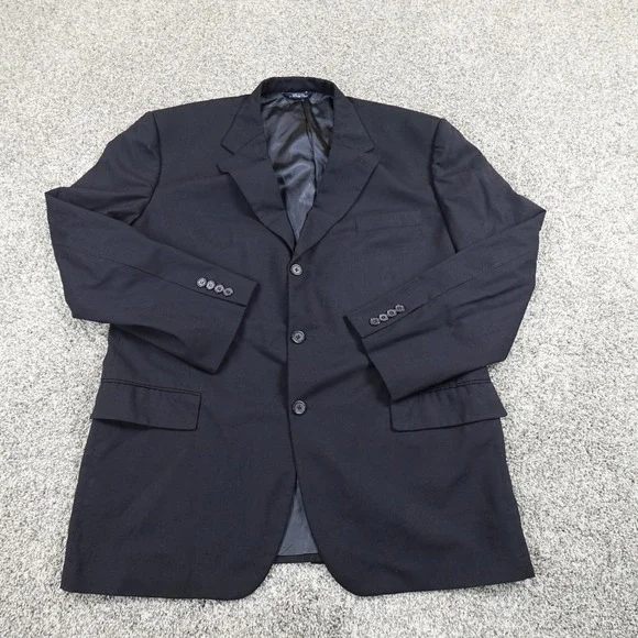VINTAGE Brooks Brothers Jacket Mens 46 Back Wool Suit Top Blazer Sports Coat USA