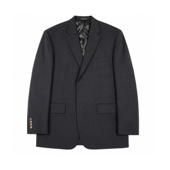 Joseph & Feiss Gold Mens 44 Reg‎ Navy Blue 100% Wool Classic Fit Blazer Jacket