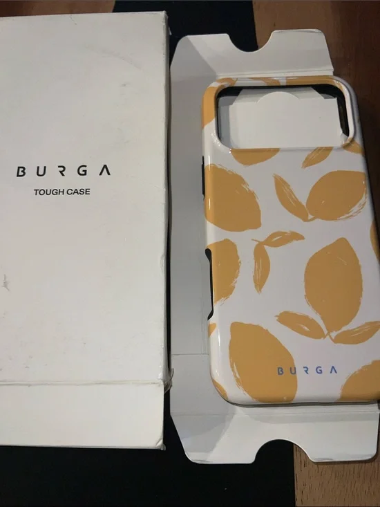 Burga tough case Lemon Tart - iPhone 17 Pro Max Case