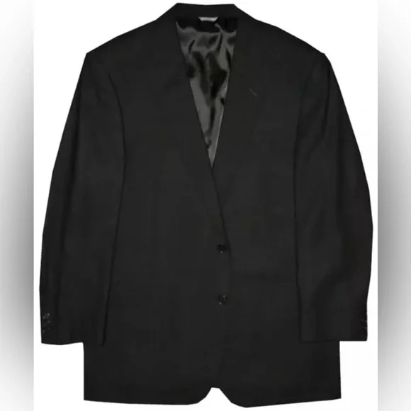 ZANELLA SPORT COAT JACKET 44R 44 R 100% ALL SEASON WEIGHT WOOL WEAVE 2 BUTTON