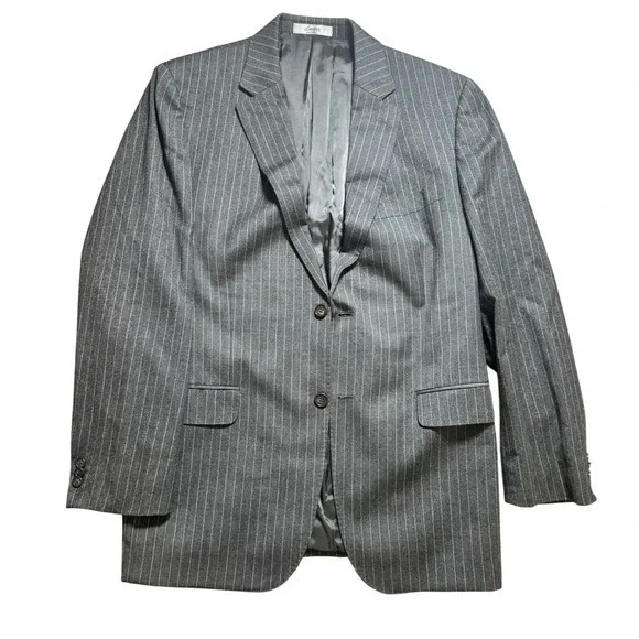 Lauren Ralph Lauren Wool Cashmere Pinstripe Blazer Sport Coat‎ Jacket 42R