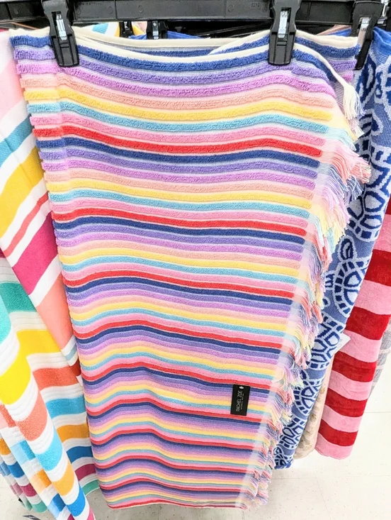 RARE Rachel Zoe Rainbow Striped 40