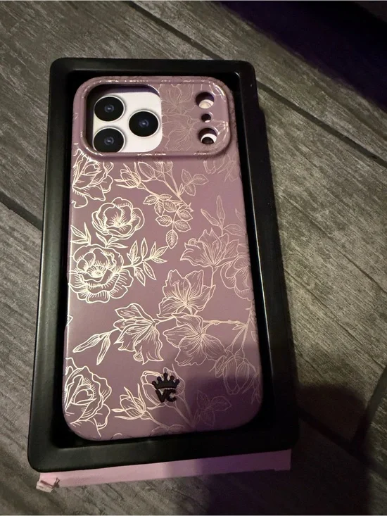 NIB VELVET CAVIAR Case For IPhone 17 Pro Max Dusty Rose Floral