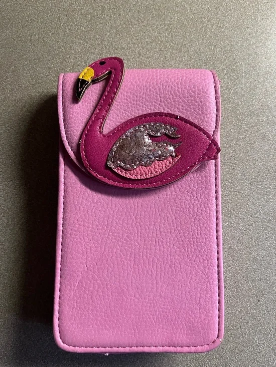 Pink Flamingo Phone Pouch