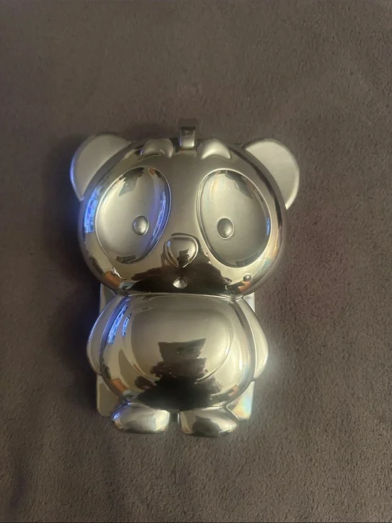 Nicopanda Silver Panda Phone Case