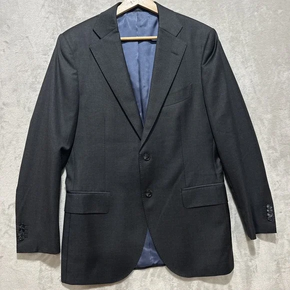 Suitsupply Vitale‎ Barberis Lazio Blazer Men's Size 50 Pure Wool Super 110's