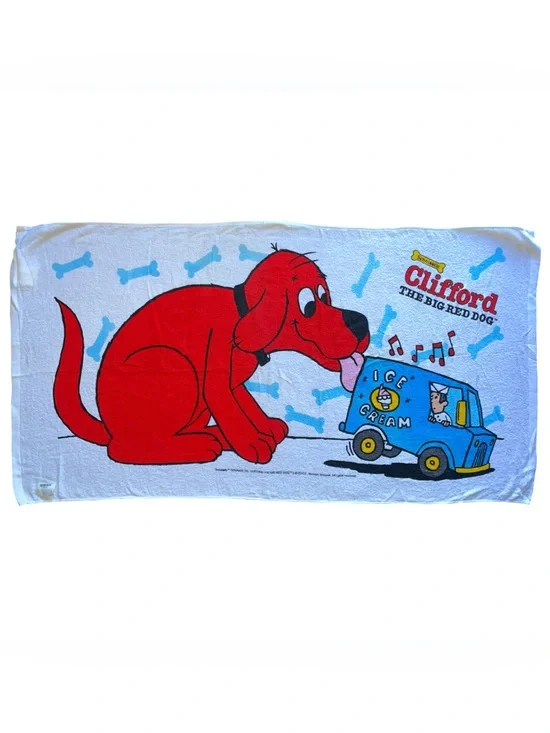 NWT Rare Clifford The Big Red Dog Swim Beach Pool Towel 28