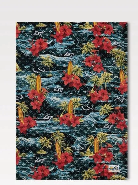 New Authentic Louis Vuitton Surfin' Monogram Beach Towel M79818