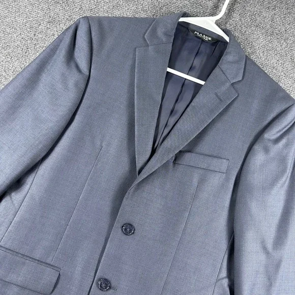 Jos. A. Bank Suit Jacket Mens 36S 36 Short Blue Traveler's Collection Slim Fit