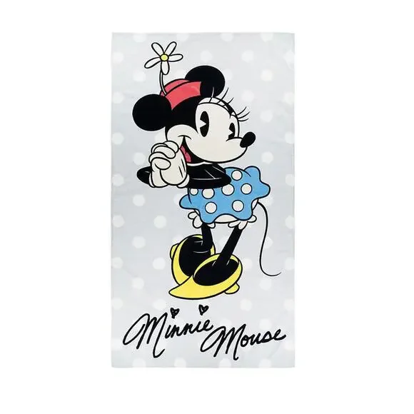 Disney Parks Minnie Mouse Timeless Bath Beach Towel NEW - Measures 32.5