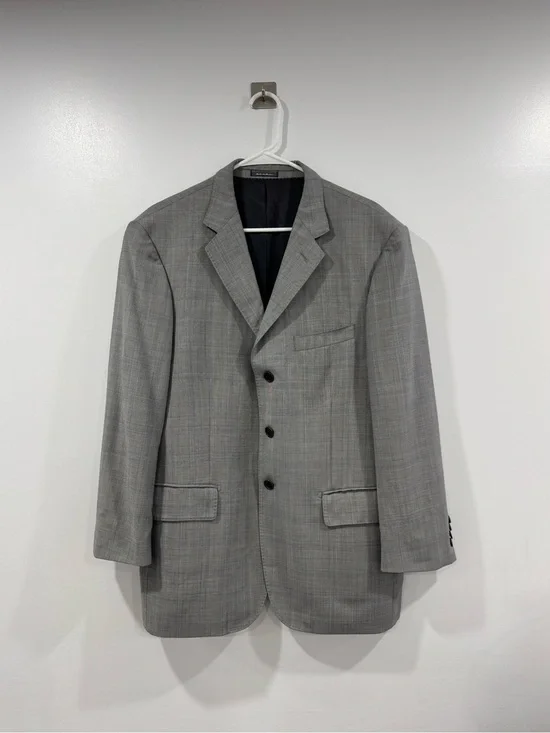 Ermenegildo Zegna Men Wool Blazer Size 42R