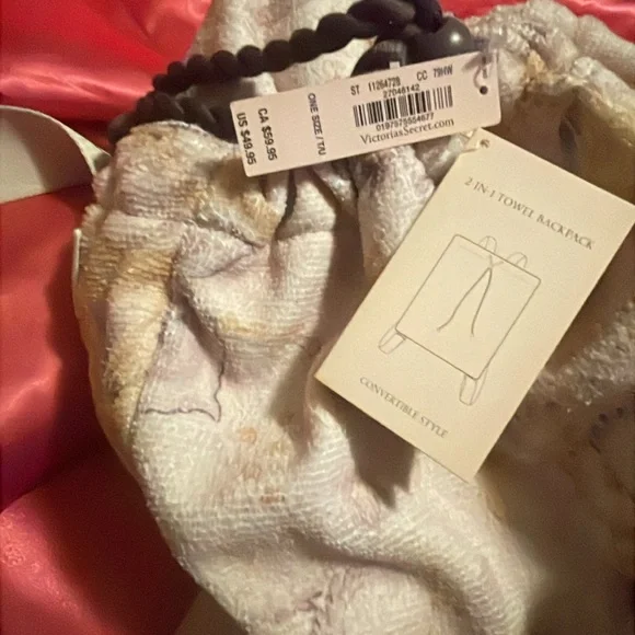Victoria's Secret Cream Convertible Backpack