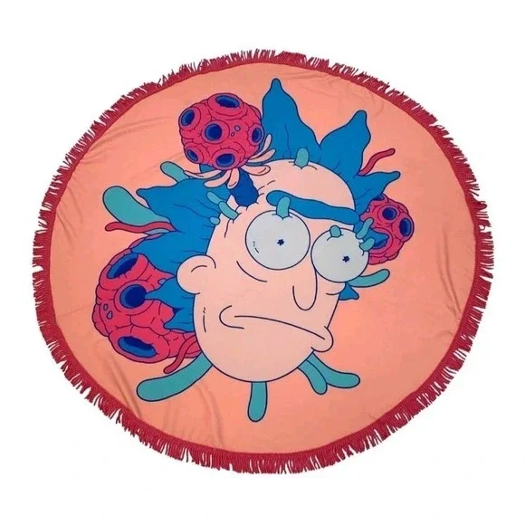 Rick and Morty Round Swim Towel SDCC Event - Rick Sanchez
