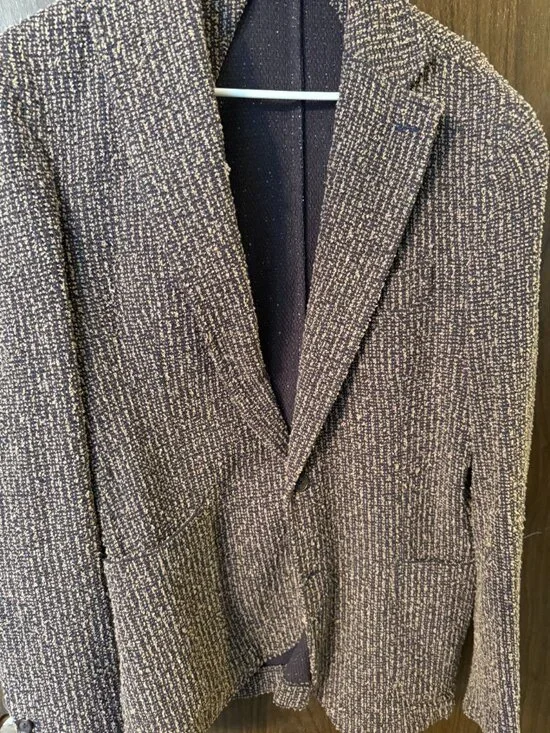 Textured Brown Blazer (42R)