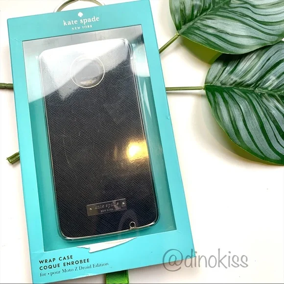 KATE SPADE Moto Z Droid Edition Wrap Leather Case