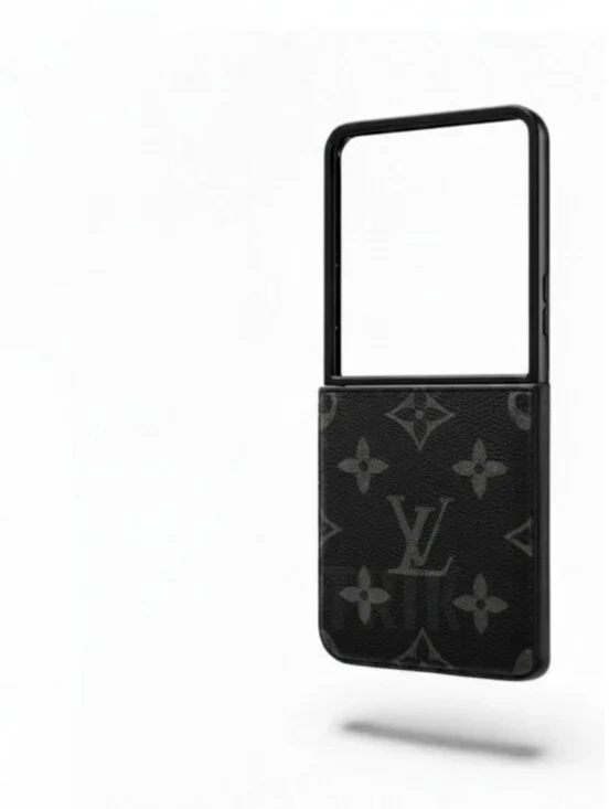 NEW ▪ LV Monogram Samsung Galaxy Z Flip 7 Case ▪︎ Blk/Gry