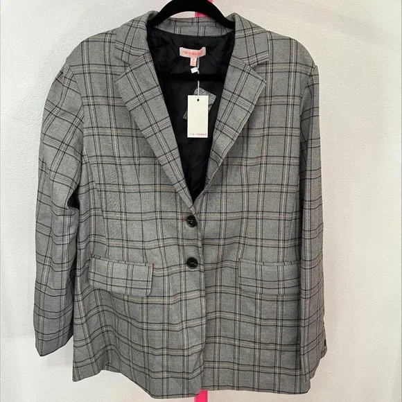 RE:NAMED PLAID‎ JACKETS SIZE MEDIUM