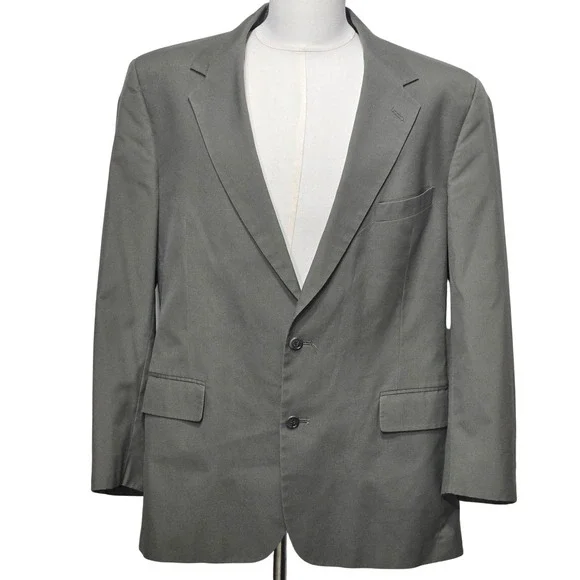Brooks Brothers Blazer Mens 44 Olive Green Sport‎ Coat Jacket Classic USA Made